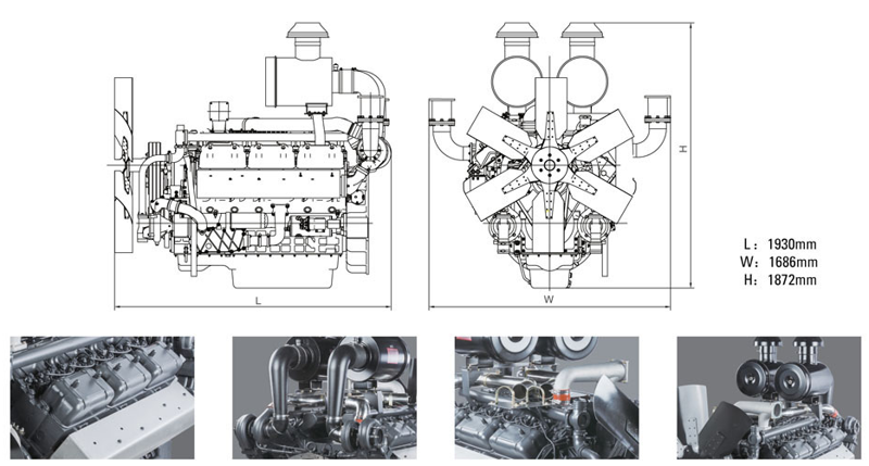 上柴股份600千瓦柴油發(fā)電機(jī)組技術(shù)參數(shù)規(guī)格型號(hào)